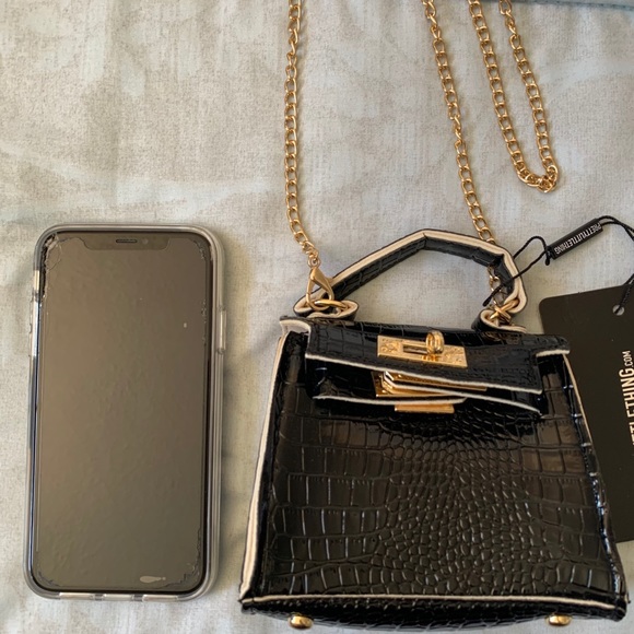 tiny black purse - Picture 3 of 4